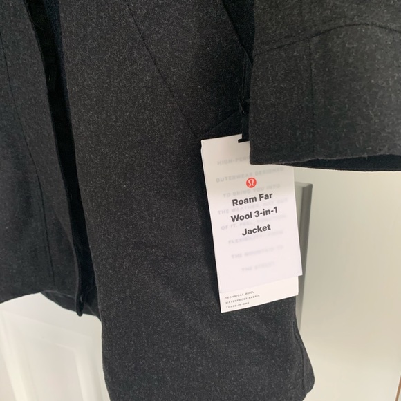 Lululemon Roam Far 3-in-1 Jacket - NWT Size 0 - Picture 13 of 13
